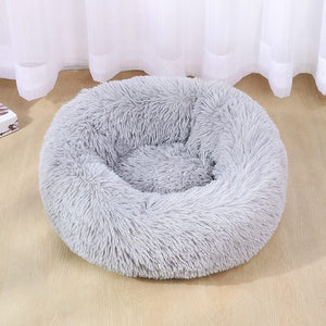 Super Soft Washable Dog Bed - Long Plush Pet Kennel with Velvet Mats for Deep Sleep, Suitable for Dogs and Cats