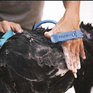 Comfortable Pet Bathing and Massaging Tool - Shower Sprayer and Dog Brush for Easy Cleaning