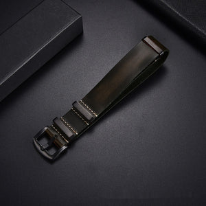 Retro Top Cowhide leather watch strap