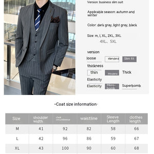 Men's Business Suit In Different Designs