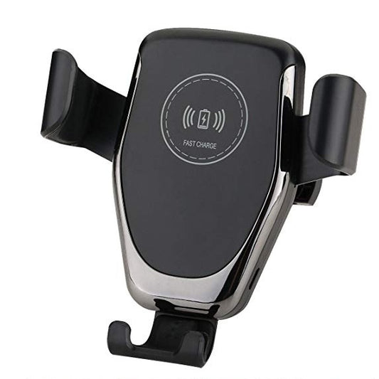 Car phone holder with wireless charging