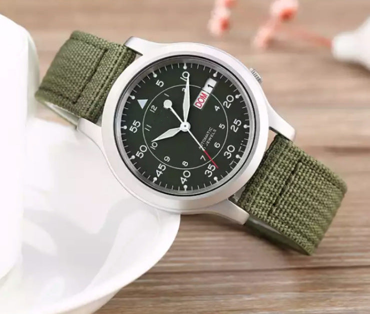 Men's Quartz Watch with Nylon Strap