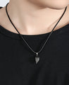 Single black pendant