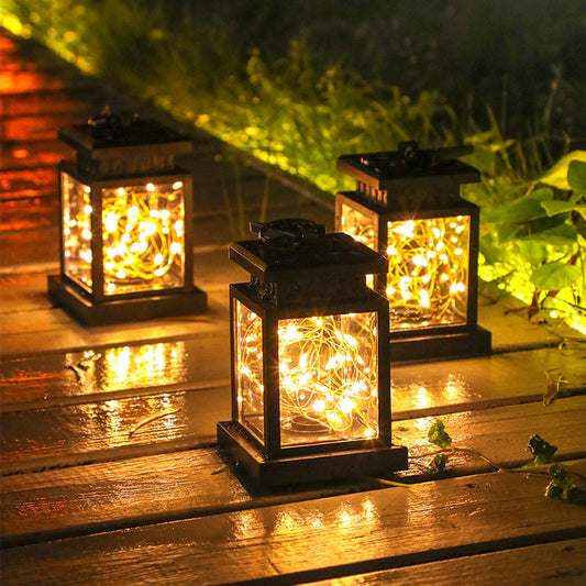 Solar wind lamp