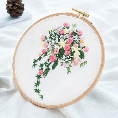 DIY embroidery material package