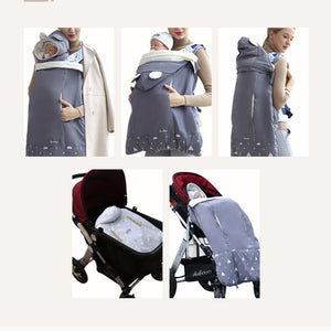 Warm Baby Carrier Cloak Cover Windproof  Quilt Stroller Accessories