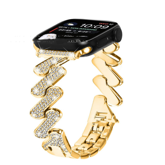 Rhinestone Strap For Smart Watches