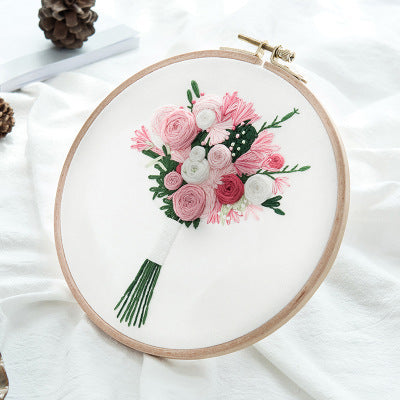 DIY embroidery material package