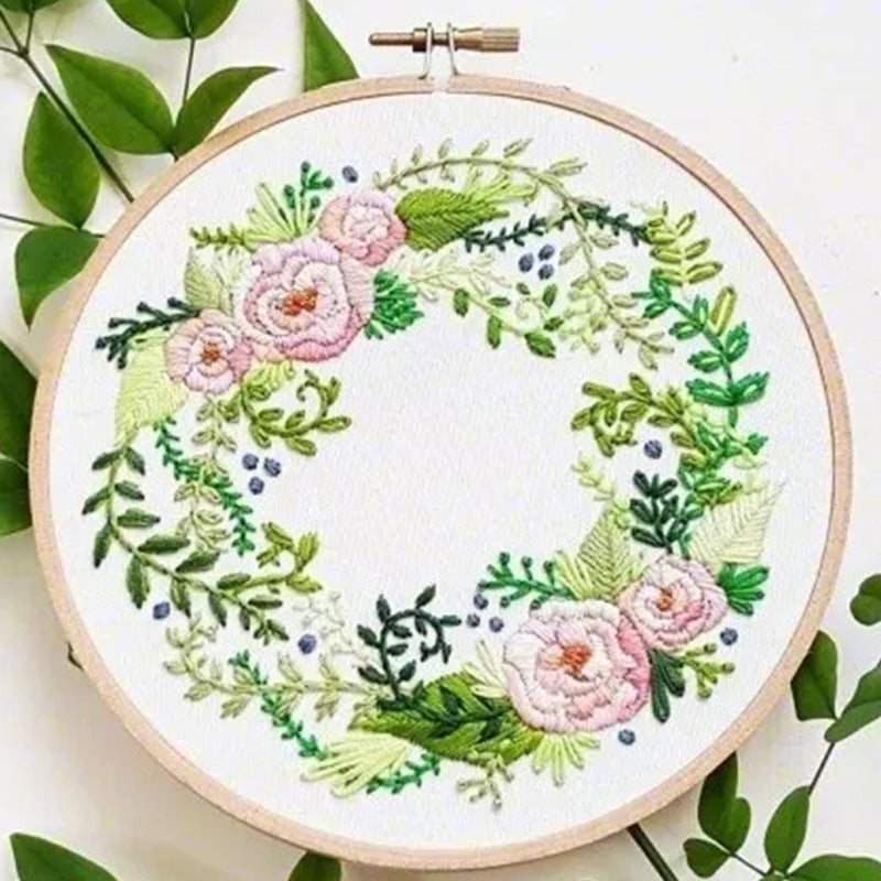 DIY handmade embroidery material package