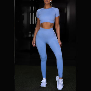 Women's Tracksuit With Leggings And Top