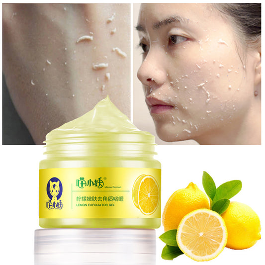 Exfoliante facial con limón