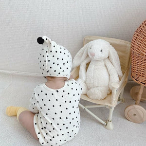 Boys' and Girls' Jumpsuit with Hats