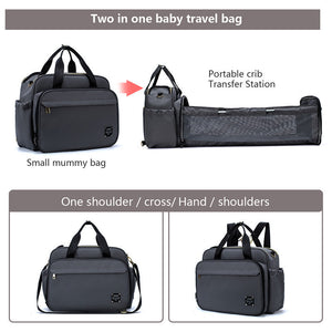 Portable Folding Baby Bed Mummy Bag Portable Messenger Bag