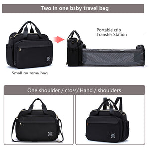 Portable Folding Baby Bed Mummy Bag Portable Messenger Bag