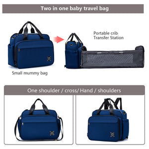 Portable Folding Baby Bed Mummy Bag Portable Messenger Bag