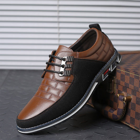 British Style Men's Casual Leather Shoes