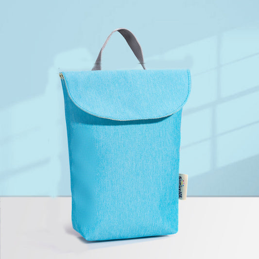 Bolsa de almacenamiento de pañales para bebé, bolsa colgante impermeable para cabecera de cama