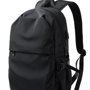 Men's Regular Sporty Backpack with USB Port