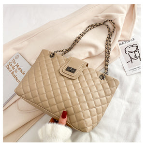 Lingge Large-Capacity Bag - New Trendy Fashion All-Match Chain Shoulder Messenger Bag