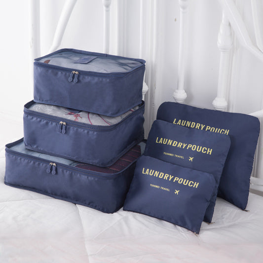 6 Pcs Travel Storage Bag Set For Clothes