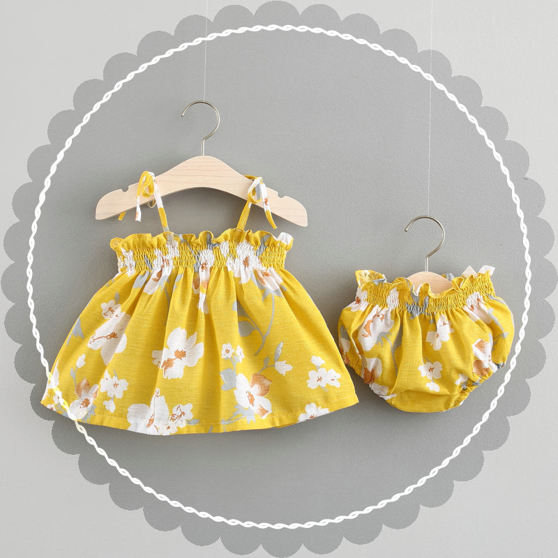 Traje de vestir de verano para niña princesa