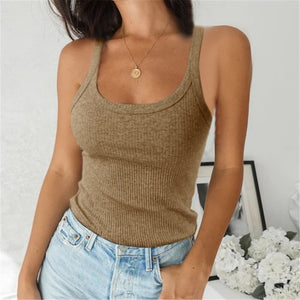 Women's V-neck Strappy Top