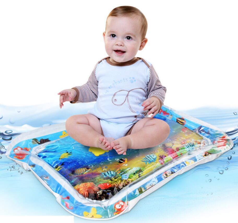 Inflatable Baby Water Mat - Summer Beach Activity Play Mat for Infants and Toddlers