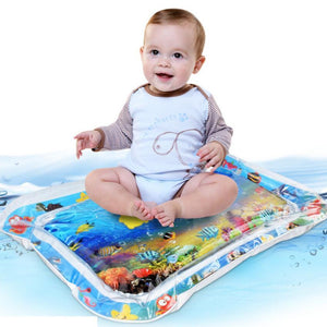 Aufblasbare Baby-Wassermatte – Spielmatte für Sommer- und Strandaktivitäten für Säuglinge und Kleinkinder 