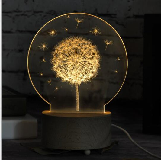 Jellyfish LED Touch Night Light: Cute Bedroom Decor