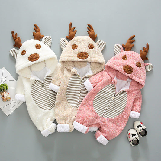 Baby Bodysuit With Horns