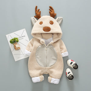 Baby Bodysuit With Horns