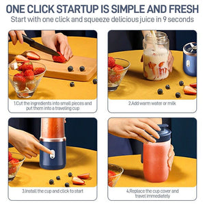 Electric Juice Maker Portable Blender