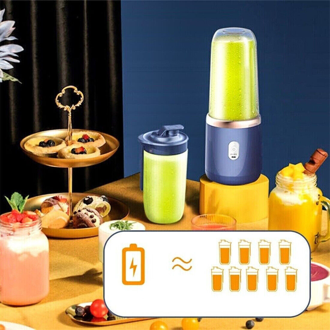 Electric Juice Maker Portable Blender