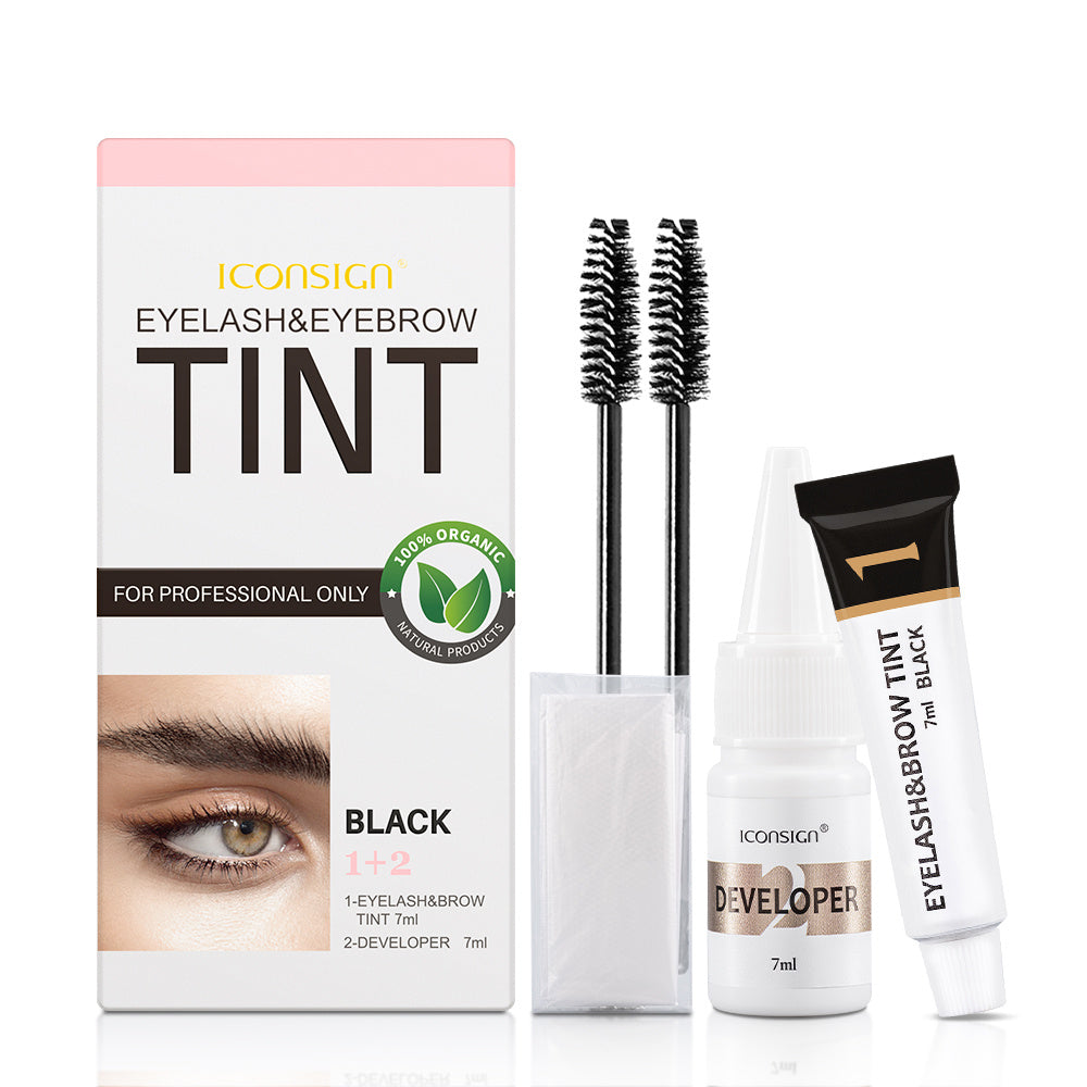 Eyelash Eyebrow Dye Tint Kit Brow