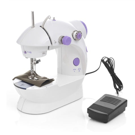 Máquina de coser multifuncional doméstica en miniatura