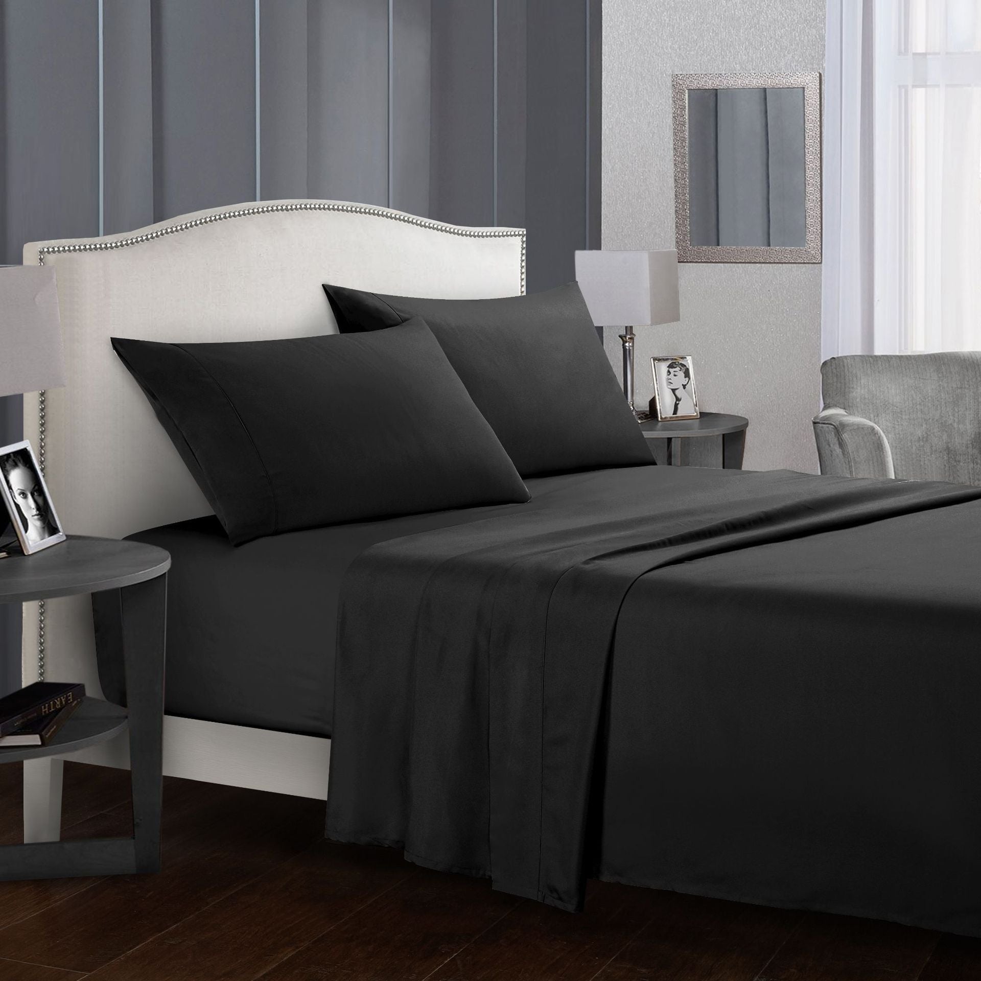 Four-piece bed sheet set