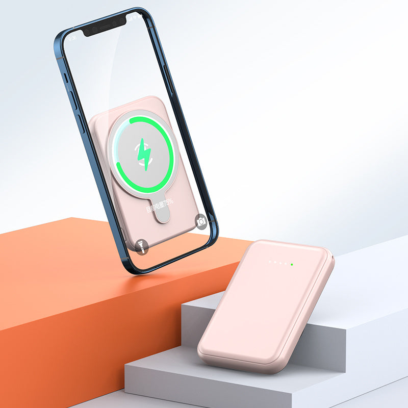 5000mAh Magnetic Powerbank for wireless charging