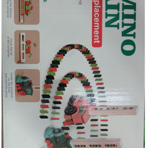 Domino Train Set for Babies with Automatic Release and Electric Building Blocks