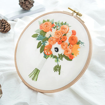 DIY embroidery material package
