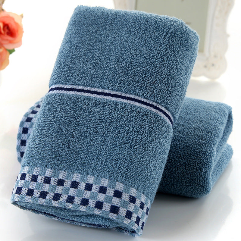 Soft absorbent facial towel couple adult towel