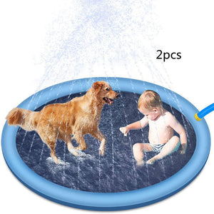 Non-Slip Splash Pad for Kids and Pets - Summer Outdoor Water