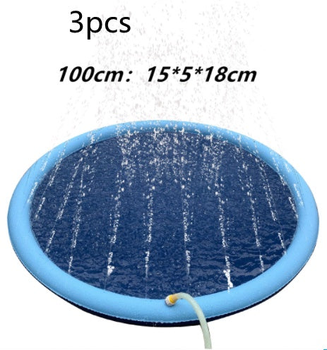 Non-Slip Splash Pad for Kids and Pets - Summer Outdoor Water