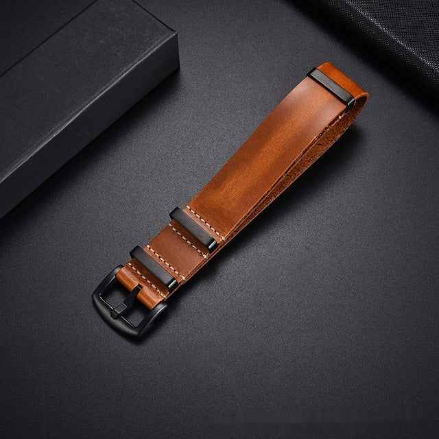 Retro Top Cowhide leather watch strap