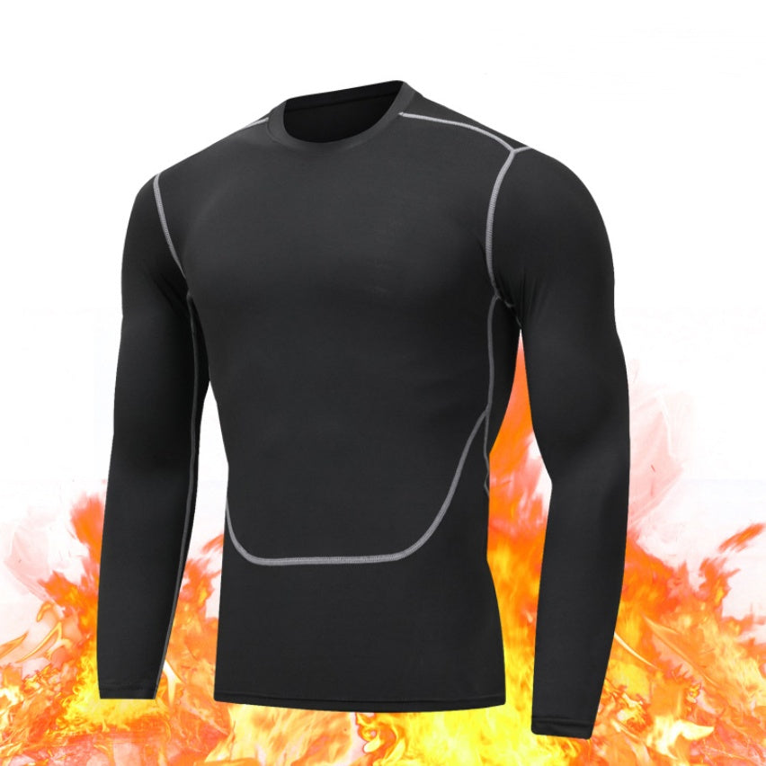 Men's Sporty Long Sleeve Slim Fit T-Shirt