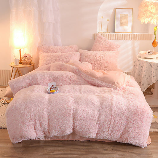 Luxury Thick Fleece Bedding Set