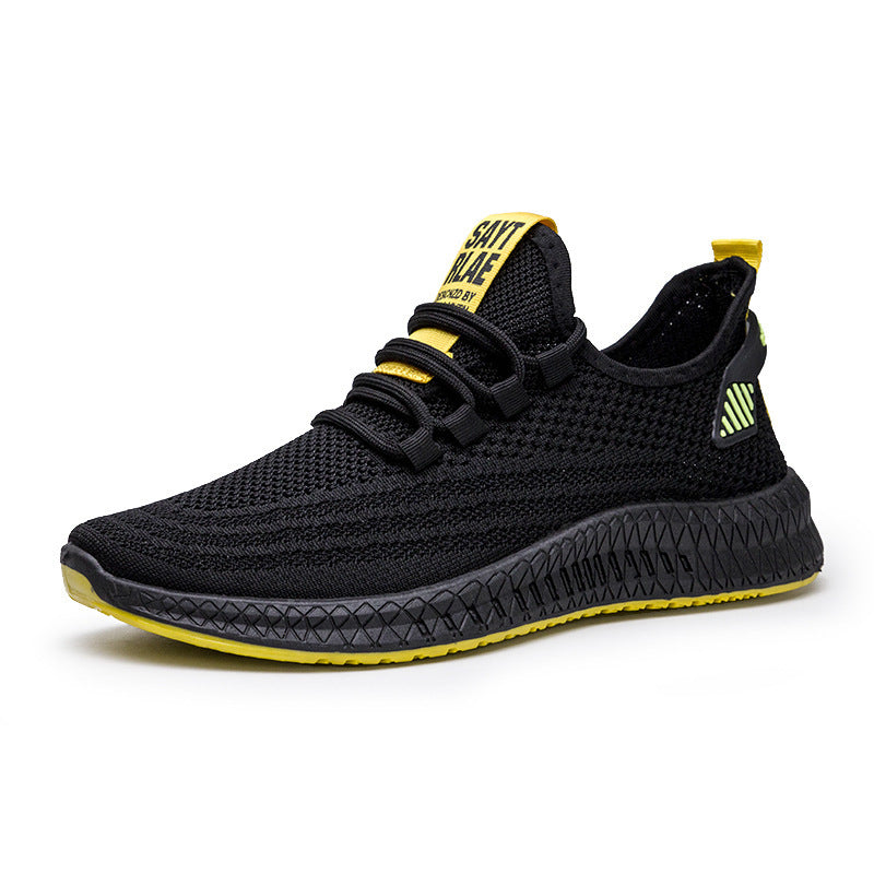 Men's  Flying Woven Casual Sneakers