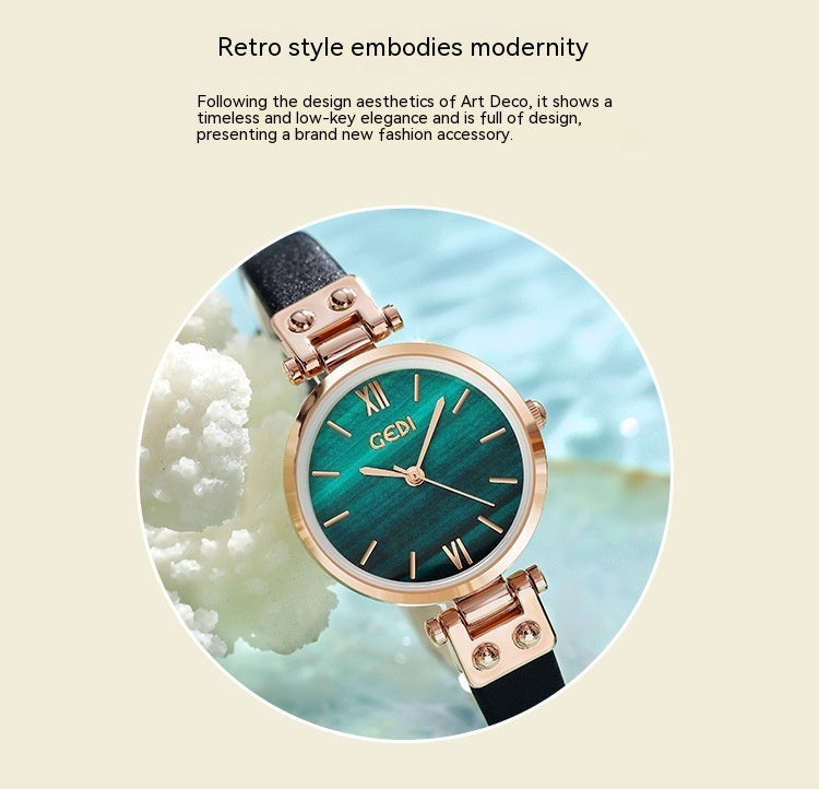 Women's Waterproof Art-style Watch