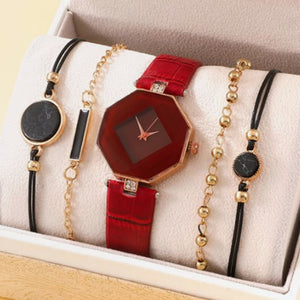 Gift Set Of Women's Watches With Accessories