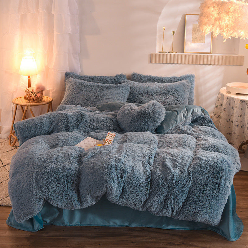 Luxury Thick Fleece Bedding Set