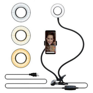 2 in 1 Halter und LED-Lampe